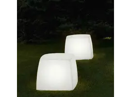 Lite box vloerlamp/zitkubus