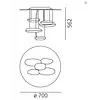 Artemide  Mercury Mini plafonnier