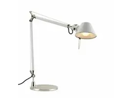 Tolomeo bureaulamp met voet Zwart/Wit