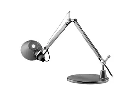 Tolomeo bureaulamp met voet 129cm - Aluminium HALO of LED