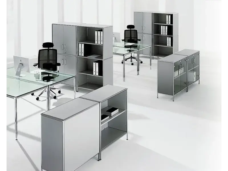 S-Line bureau en melamine de 180 - 200cm