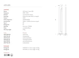 Nemo Ara MK3 LED staande lamp