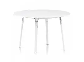 Steelwood table - ronde tafel