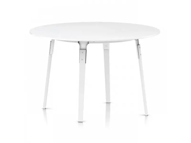 Steelwood table - ronde tafel