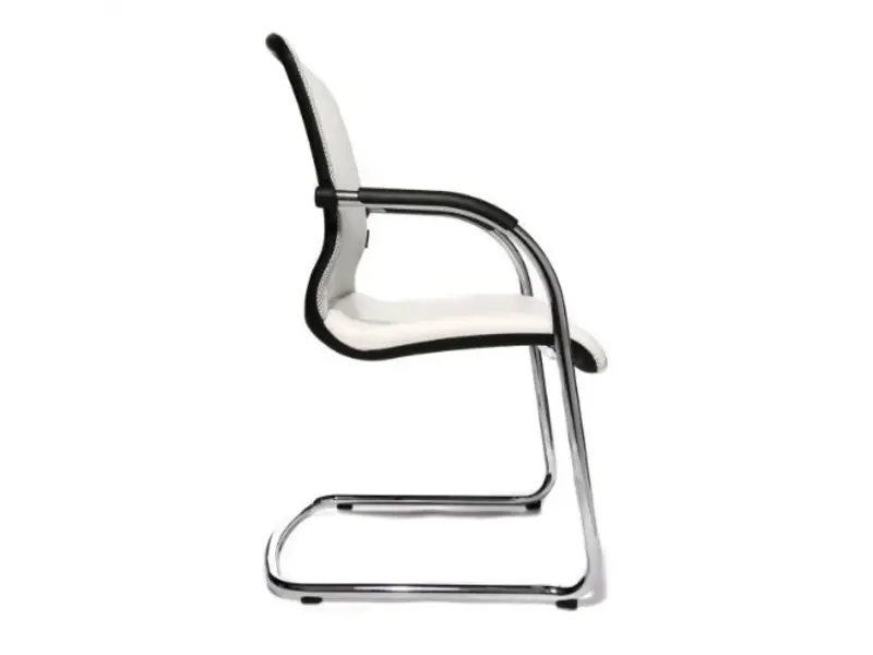 AluMedic 50 chaise de réunion en tissu ou cuir