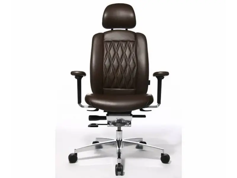 Alumedic Limited S fauteuil de direction en cuir