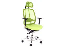 AluMedic 10 fauteuil de bureau avec appui-tête