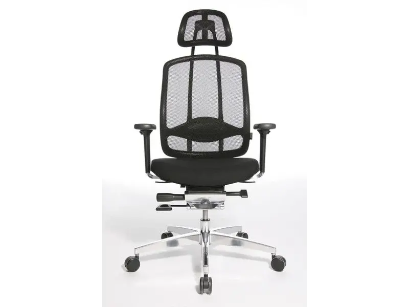 AluMedic 10 fauteuil de bureau avec appui-tête