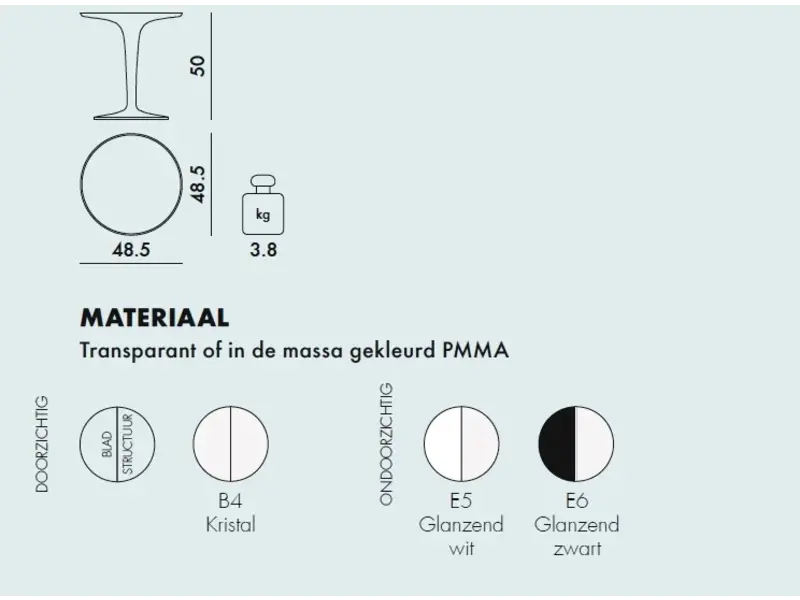 TipTop bijzettafel