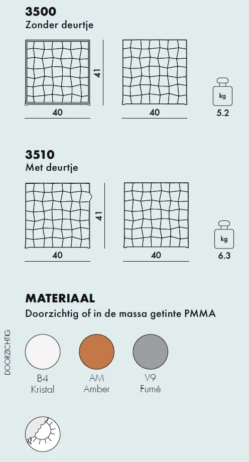 Kartell  Cube Optic