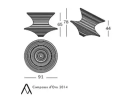 Spun tabouret de siège