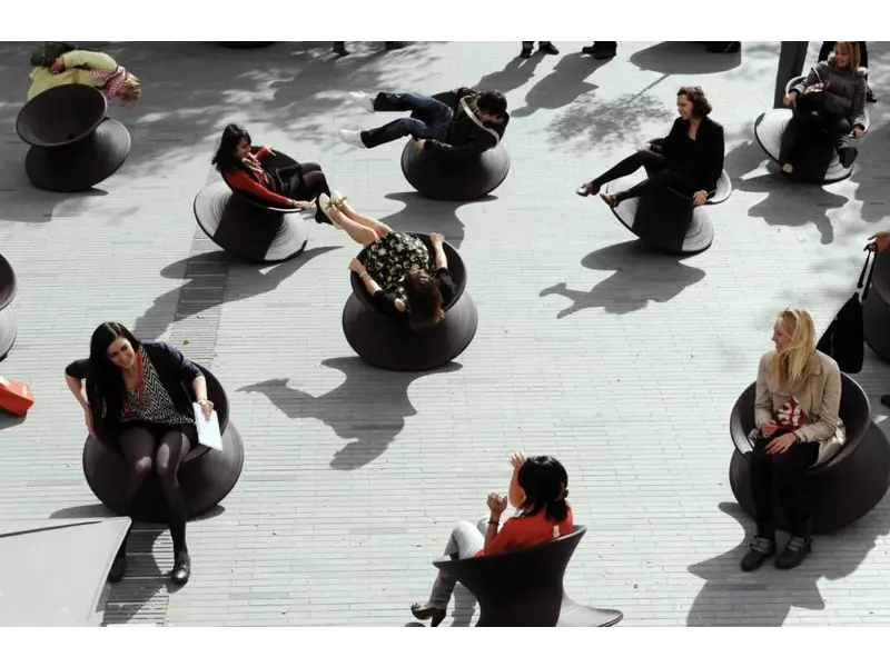 Spun tabouret de siège