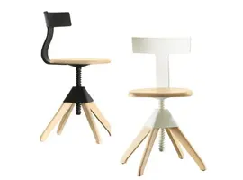 Tuffy tabouret en 3 couleurs - bois