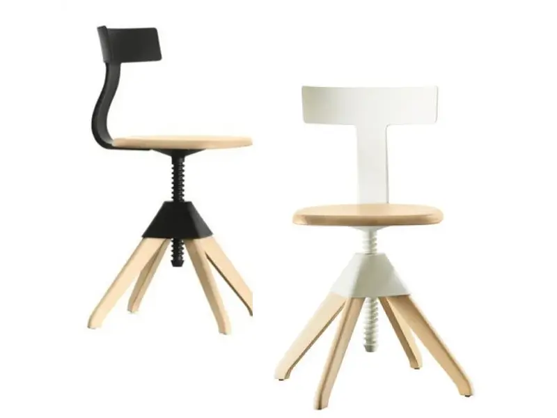 Tuffy tabouret en 3 couleurs - bois