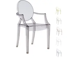 Louis Ghost chaise en transparent