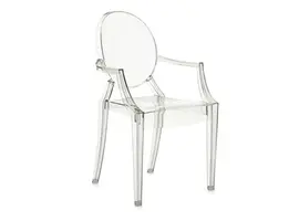 Louis Ghost chaise en transparent