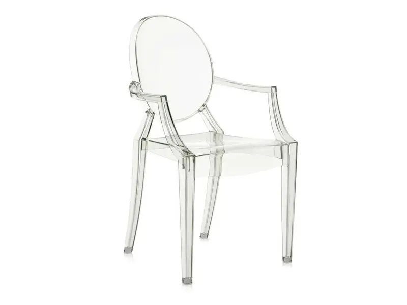 Louis Ghost chaise en transparent