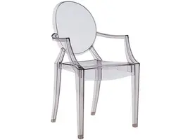 Louis Ghost chaise en transparent