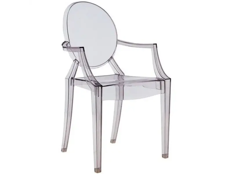 Louis Ghost chaise en transparent