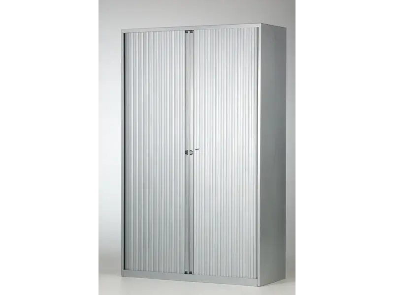 Armoire métal à rideaux haute - 198cm