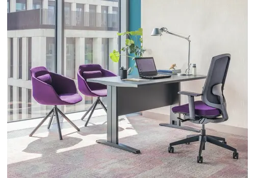 Ogi-N bureau avec panneau de modestie