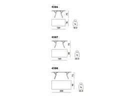 Spoon  table tafel - opplooibaar