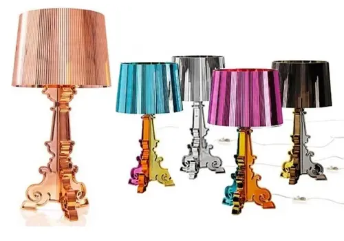 Bourgie lamp Metaalkleuren