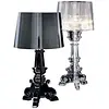 Kartell Lightning Bourgie lampe transparent/noir Kartell Lightning Bourgie lampe transparent/noir