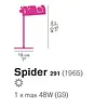 Oluce Spider 291 bureaulamp Oluce Spider 291 bureaulamp