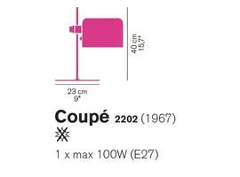 Coupé 2202 bureaulamp