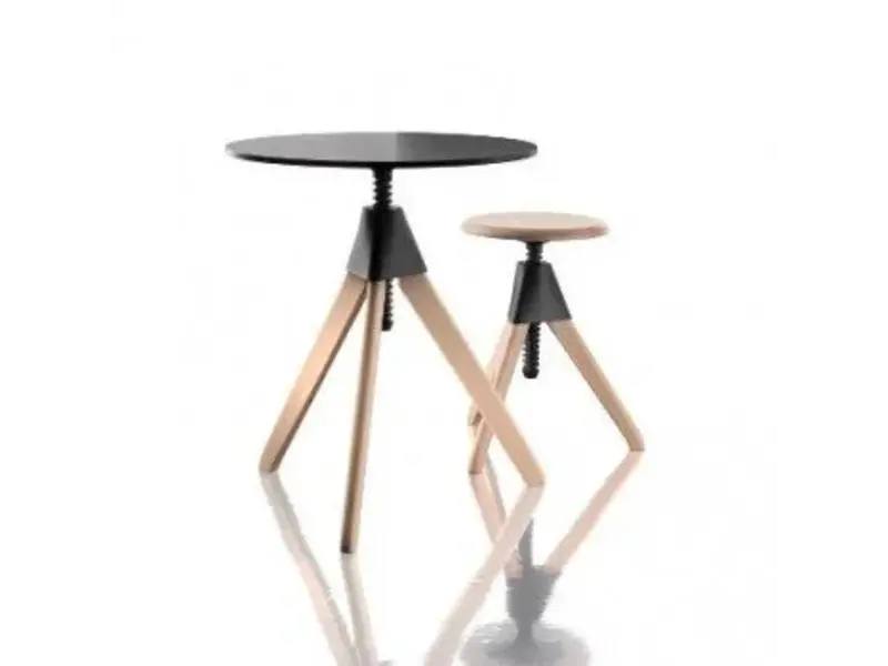 Topsy table en bois de hêtre