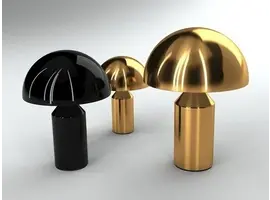 Atollo oro lampe