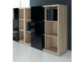 Mito meuble de rangement avec porte coulissante