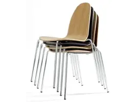 Bob chaises, pied en acier