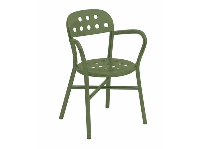 Pipe Chair stoel met armleuning