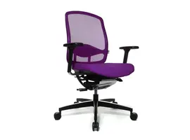 AluMedic 5 fauteuil de bureau avec accoudoirs