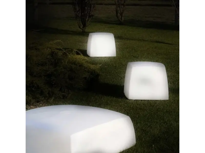Cube Lite Lampadaire/tabouret