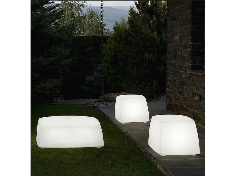 Cube Lite Lampadaire/tabouret