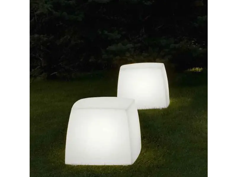 Cube Lite Lampadaire/tabouret