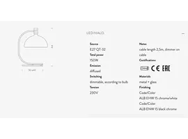 Nemo AS1C tafellamp