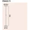 Rotaliana Lampadaire Prince de Rotaliana Rotaliana Lampadaire Prince de Rotaliana