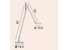 String F1 Lampadaire de Rotaliana