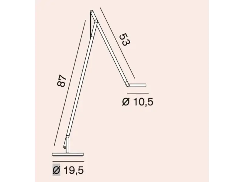 String F1 Lampadaire de Rotaliana