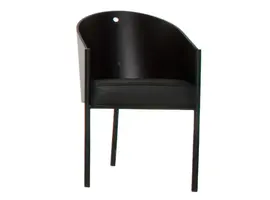 Costes chaise noir ou acajou