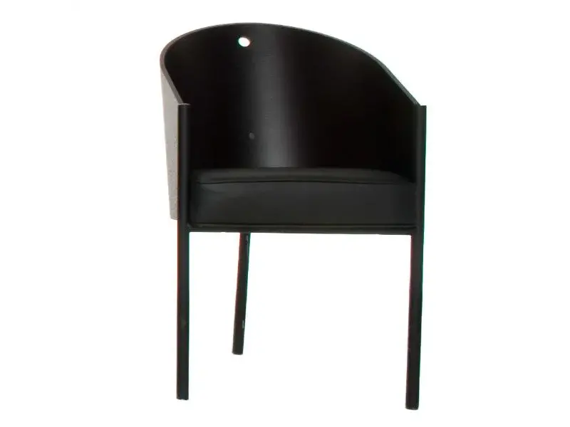 Costes chaise noir ou acajou