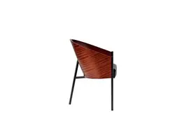 Costes chaise noir ou acajou