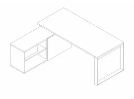 Ogi-Q bureau avec meuble bas