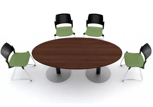 ST-Meeting ovale tafel
