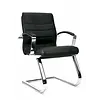 Topstar TD Lux sledestoel in zwart leder Topstar TD Lux sledestoel in zwart leder