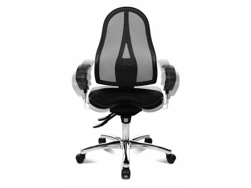 Sitness Art zwart bureaustoel